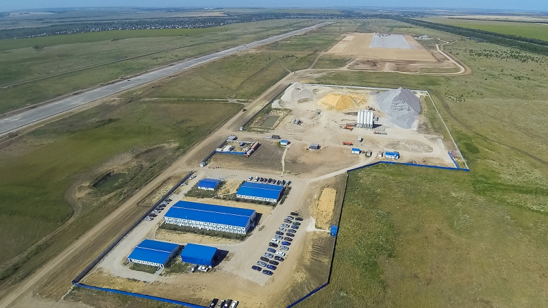 Строительство аэровокзального комплекса в Саратове
