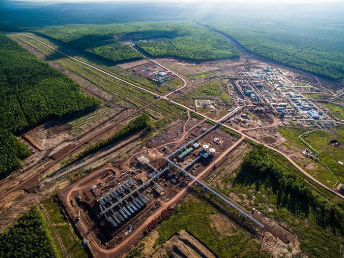 Начало реализации крупного газового проекта в Иркутской области до 2022 года