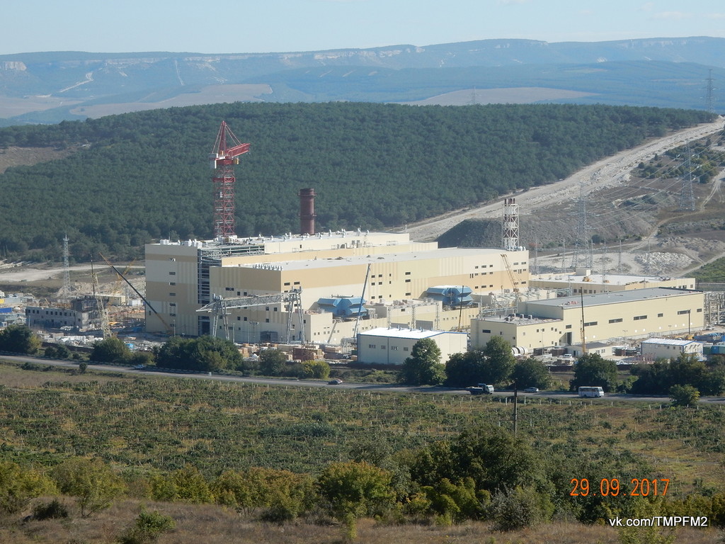 Строительство Севастопольской ТЭС мощностью 470 МВт