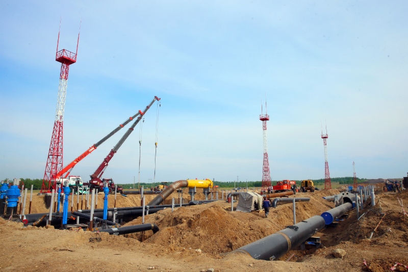 Газпром на 90,5% построил газопровод "Сила Сибири" для экспорта российского газа в Китай