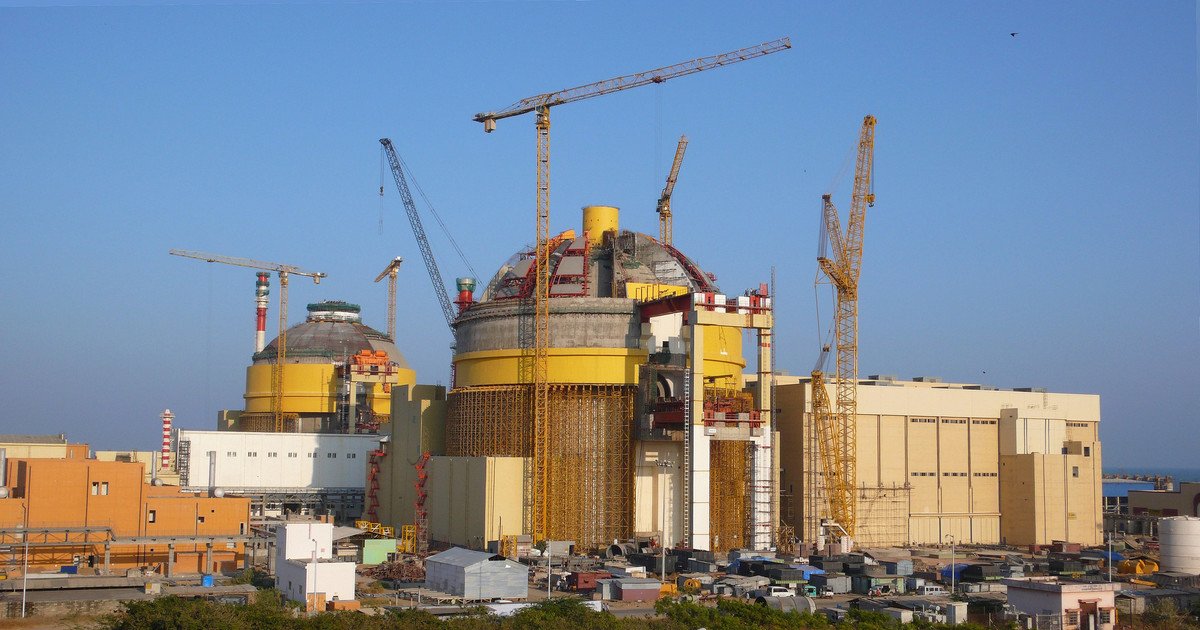 Строительство 3-ей очереди АЭС Куданкулам в Индии