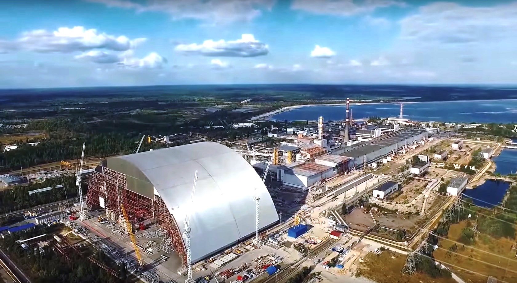 Строительство нового саркофага на Чернобыльской АЭС за €1,5 млрд
