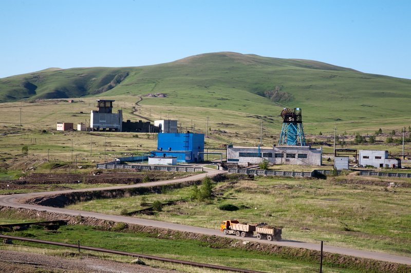 Строительство уранового рудника №6 на Аргунском месторождении в Забайкалье