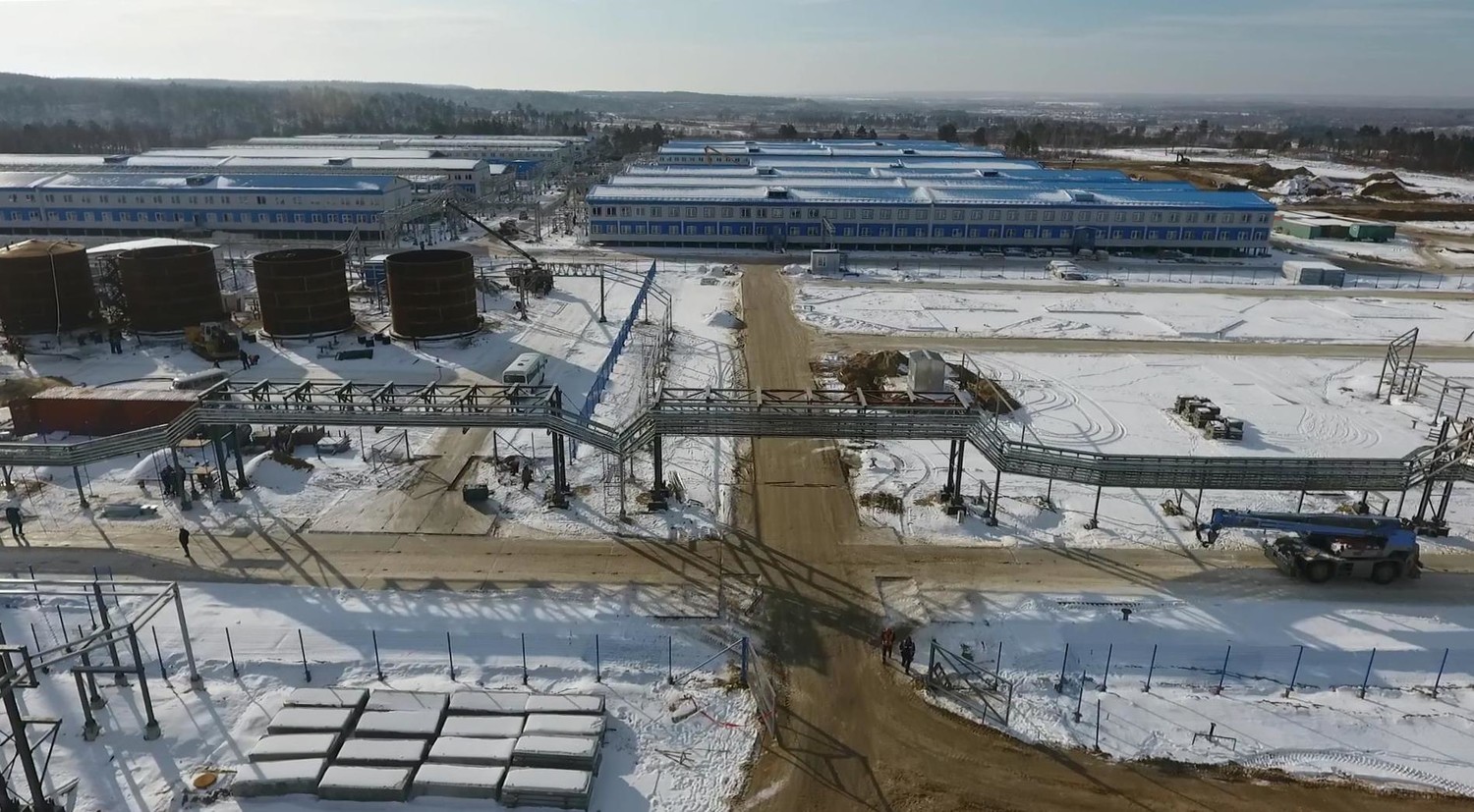Строящиеся проекты Газпрома с инвестициями 1,279 триллиона рублей в 2018 году