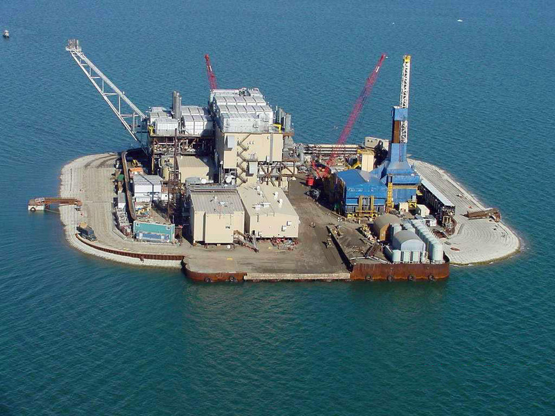 Пакистан создаёт первый искусственный остров для шельфовой разведки нефти и газа